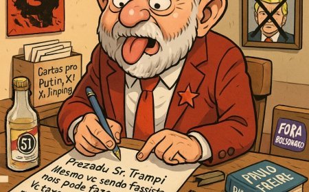 Prezado Trump aqui é o LULA