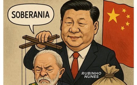 O governo que se diz "contra o imperialismo" é o mesmo que ajoelha para os kits da ditadura chinesa.
